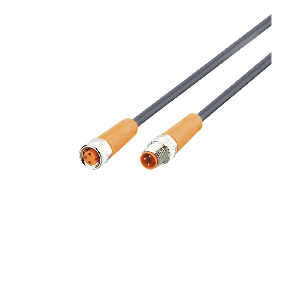 EVC265   Verbindungskabel 0,3 m PUR-Kabel; M8 Steckverbi