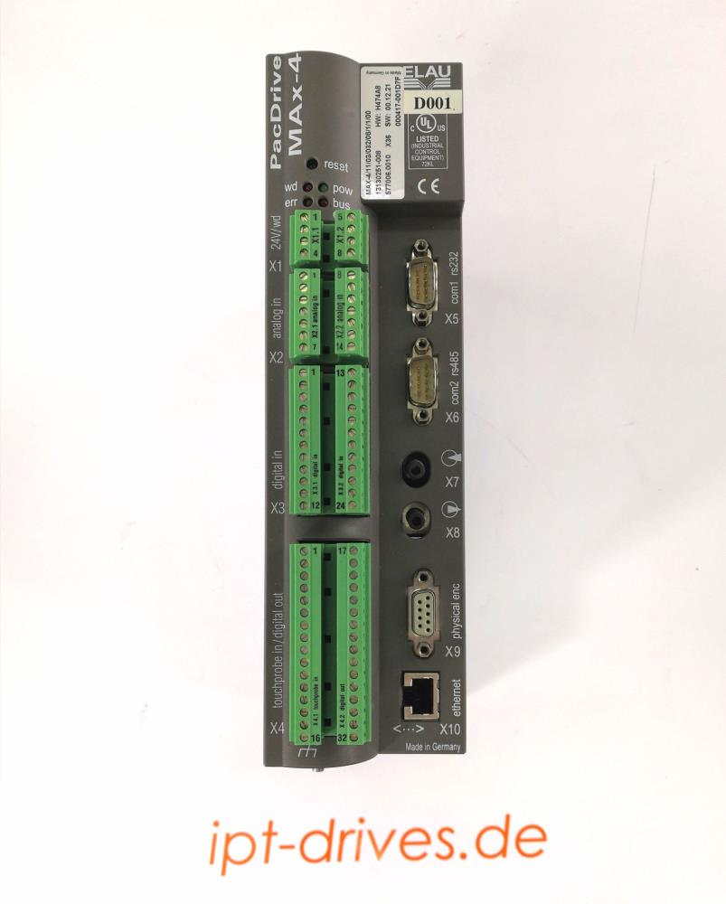 Schneider Pac Drive Max-4 OM/Max-4/Profibus DP-Master*